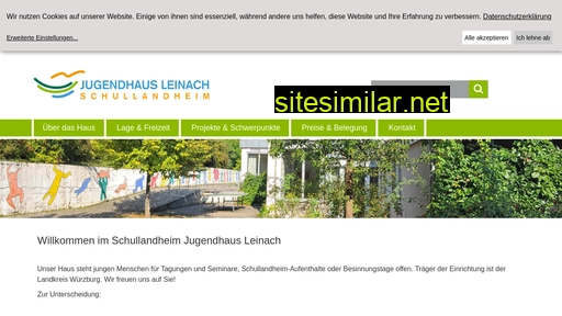 jugendhaus-leinach.de alternative sites