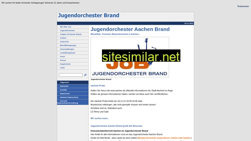 Jugendorchester-brand similar sites