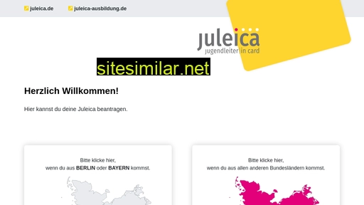 juleica-antrag.de alternative sites