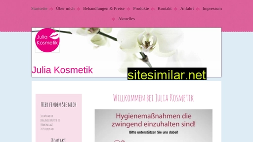 juliakosmetik.de alternative sites
