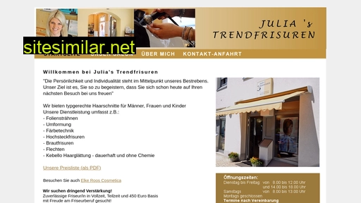 Julias-trendfrisuren similar sites