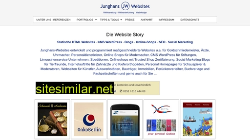 junghans-websites.de alternative sites
