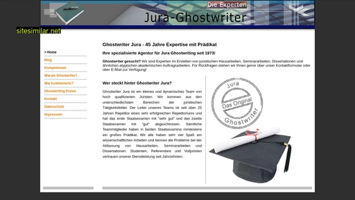 jura-ghostwriter.de alternative sites