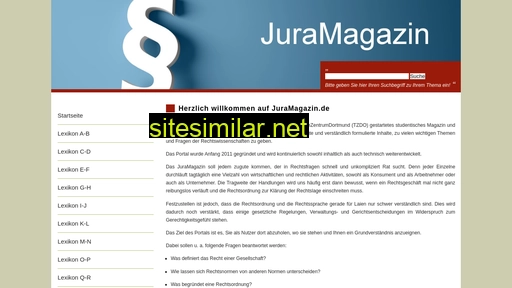 Juramagazin similar sites