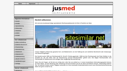 jusmed.de alternative sites