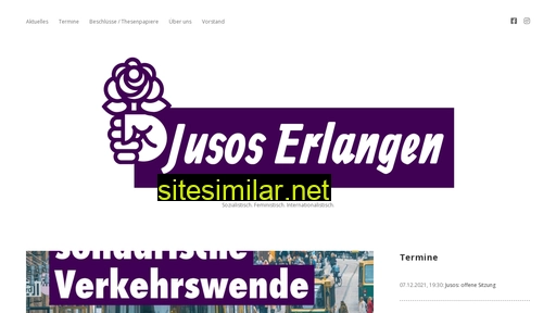 jusos-erlangen.de alternative sites