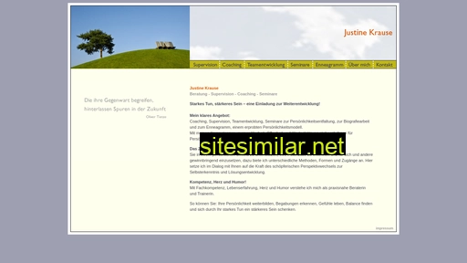 justine-krause.de alternative sites