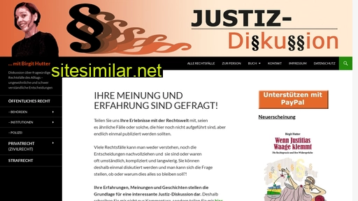 justiz-diskussion.de alternative sites