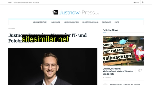 Justnow-press similar sites