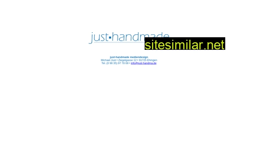 just-handma.de alternative sites