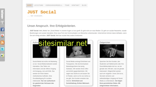 justsocial.de alternative sites