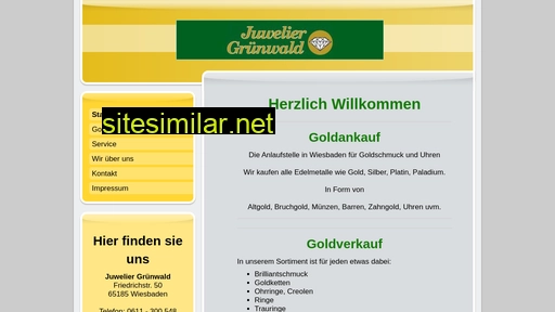 juwelier-gruenwald.de alternative sites