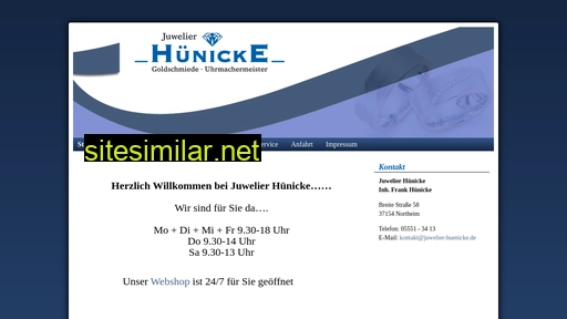 juwelier-huenicke.de alternative sites