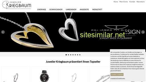 juwelier-kriegbaum.de alternative sites