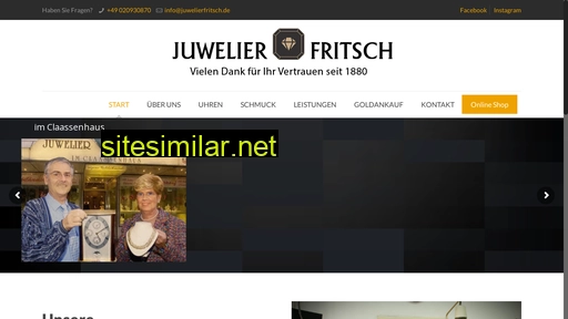 juwelierfritsch.de alternative sites