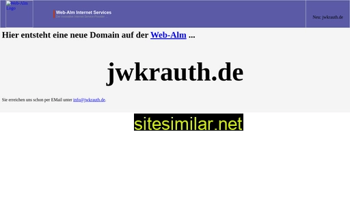 Jwkrauth similar sites