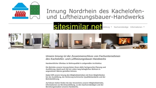 Kachelofenbauer-nordrhein similar sites