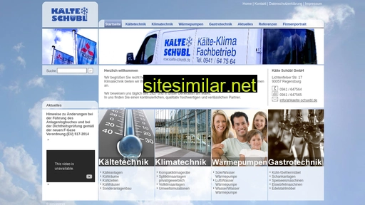 kaelte-schuebl.de alternative sites