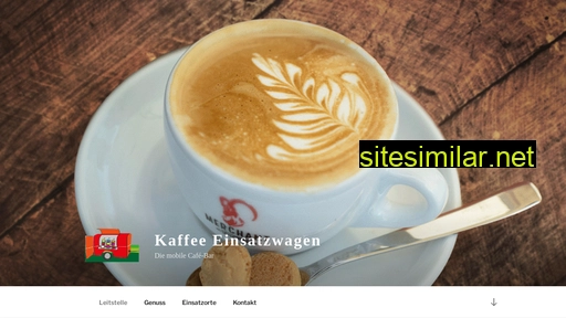 Kaffee-einsatzwagen similar sites