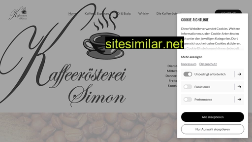 kaffee-simon.de alternative sites
