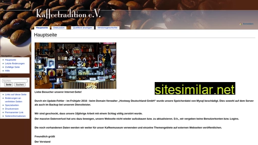 kaffeetraditionsverein.de alternative sites