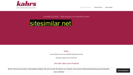 kahrs-werbetechnik.de alternative sites
