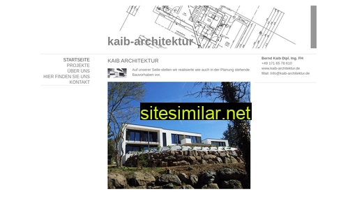 kaib-architektur.de alternative sites