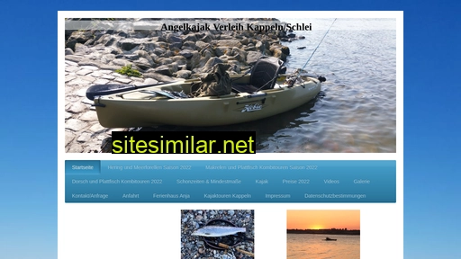 kajakfishing-kappeln.de alternative sites