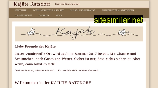 kajuete-ratzdorf.de alternative sites