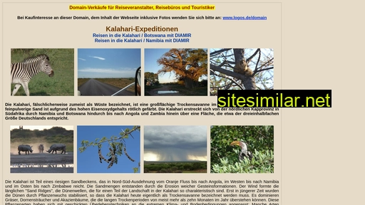 kalahari-expeditionen.de alternative sites