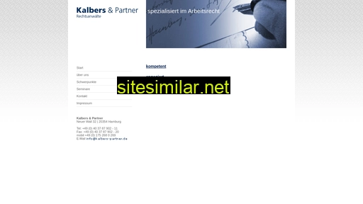 kalbers-partner.de alternative sites