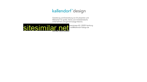 Kallendorf-design similar sites