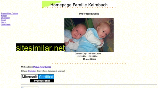Kalmbachnet similar sites