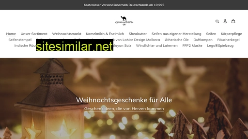 kamelmilch-shop.de alternative sites