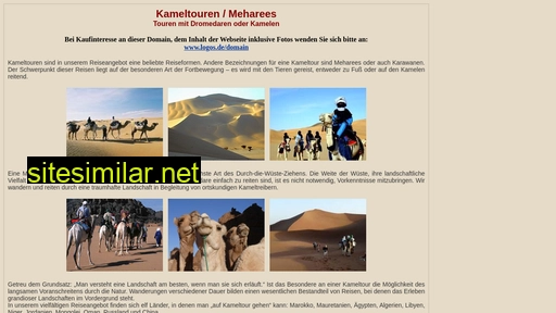 kamel-touren.de alternative sites