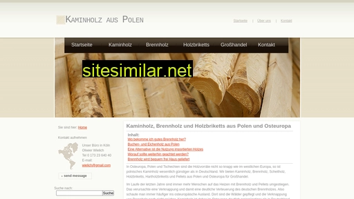 kaminholz-polen.de alternative sites
