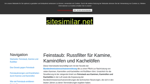 Kamin-russfilter similar sites