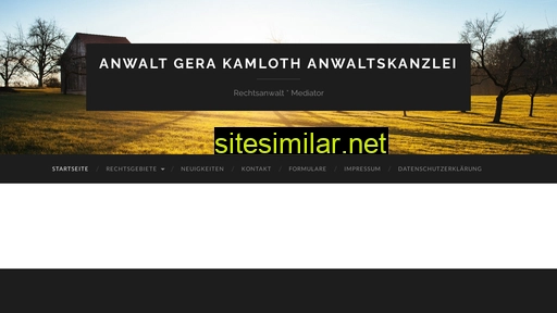 Kamloth-rechtsanwalt similar sites