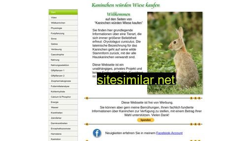 Kaninchen-wuerden-wiese-kaufen similar sites