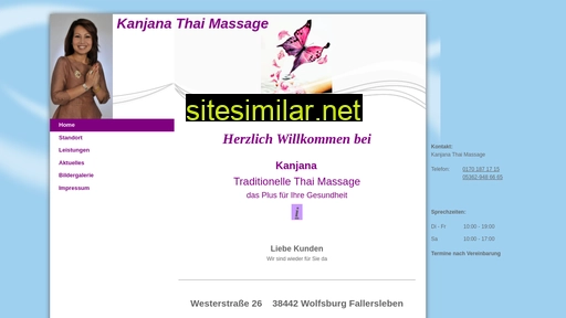 kanjana-thai-massage.de alternative sites