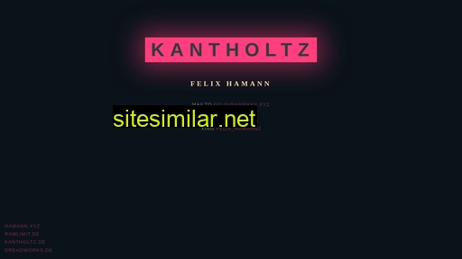 kantholtz.de alternative sites