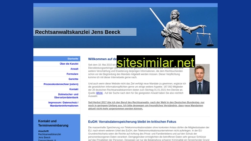 kanzlei-beeck.de alternative sites