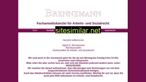 kanzlei-brennemann.de alternative sites