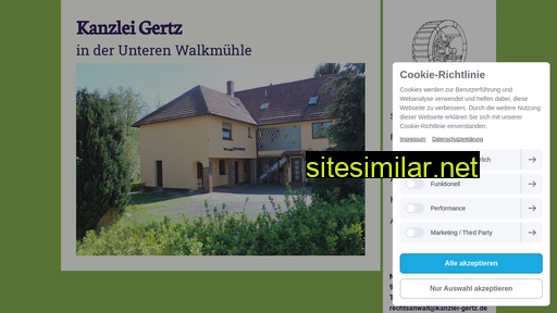 Kanzlei-gertz similar sites