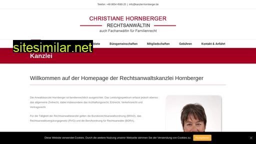 kanzlei-hornberger.de alternative sites