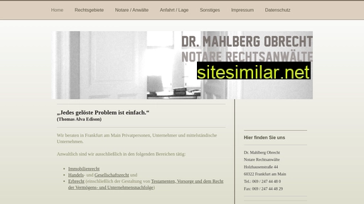 kanzlei-mahlberg.de alternative sites