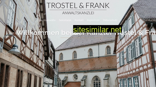kanzlei-trostel-frank.de alternative sites