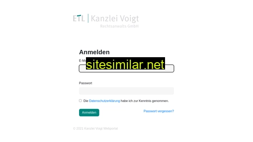 Kanzlei-voigt-webportal similar sites