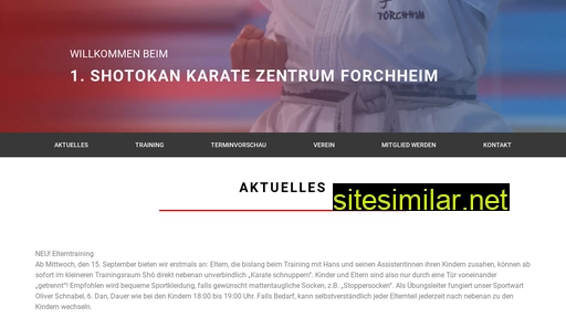 karate-forchheim.de alternative sites