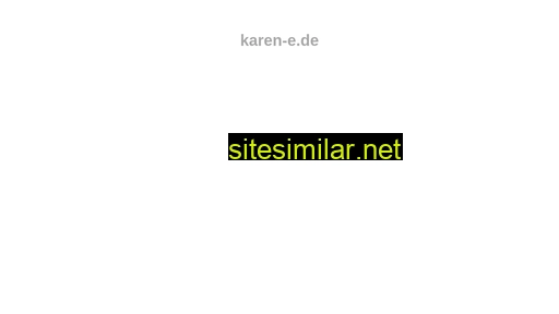 karen-e.de alternative sites